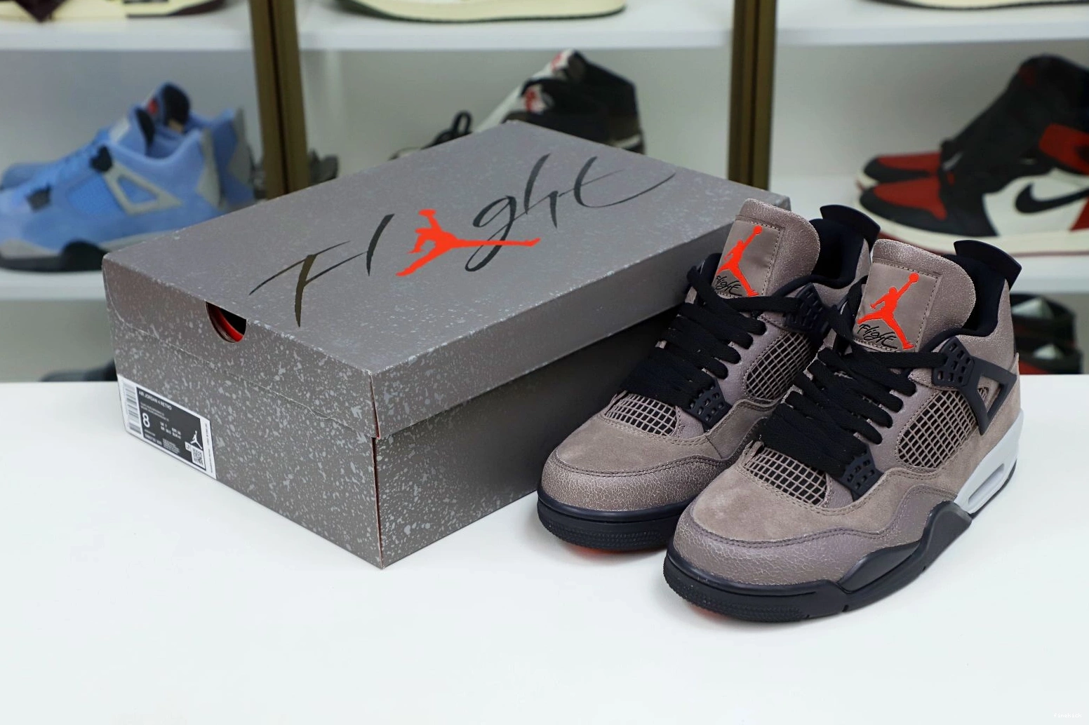 JORDAN AIR 4 HAZE' 'TAUPE RETRO 0202